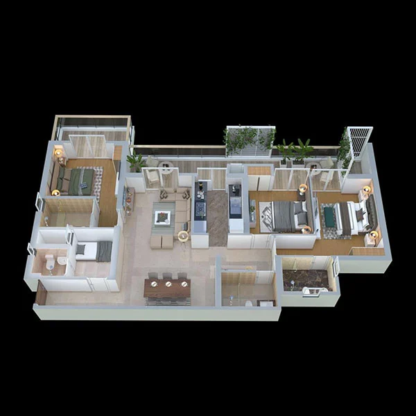 dlf arbour master plan